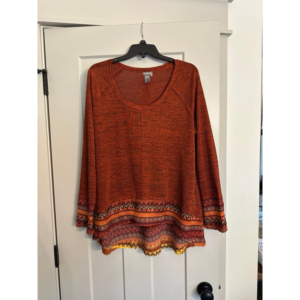 C. Oliver Sweater Top Size L